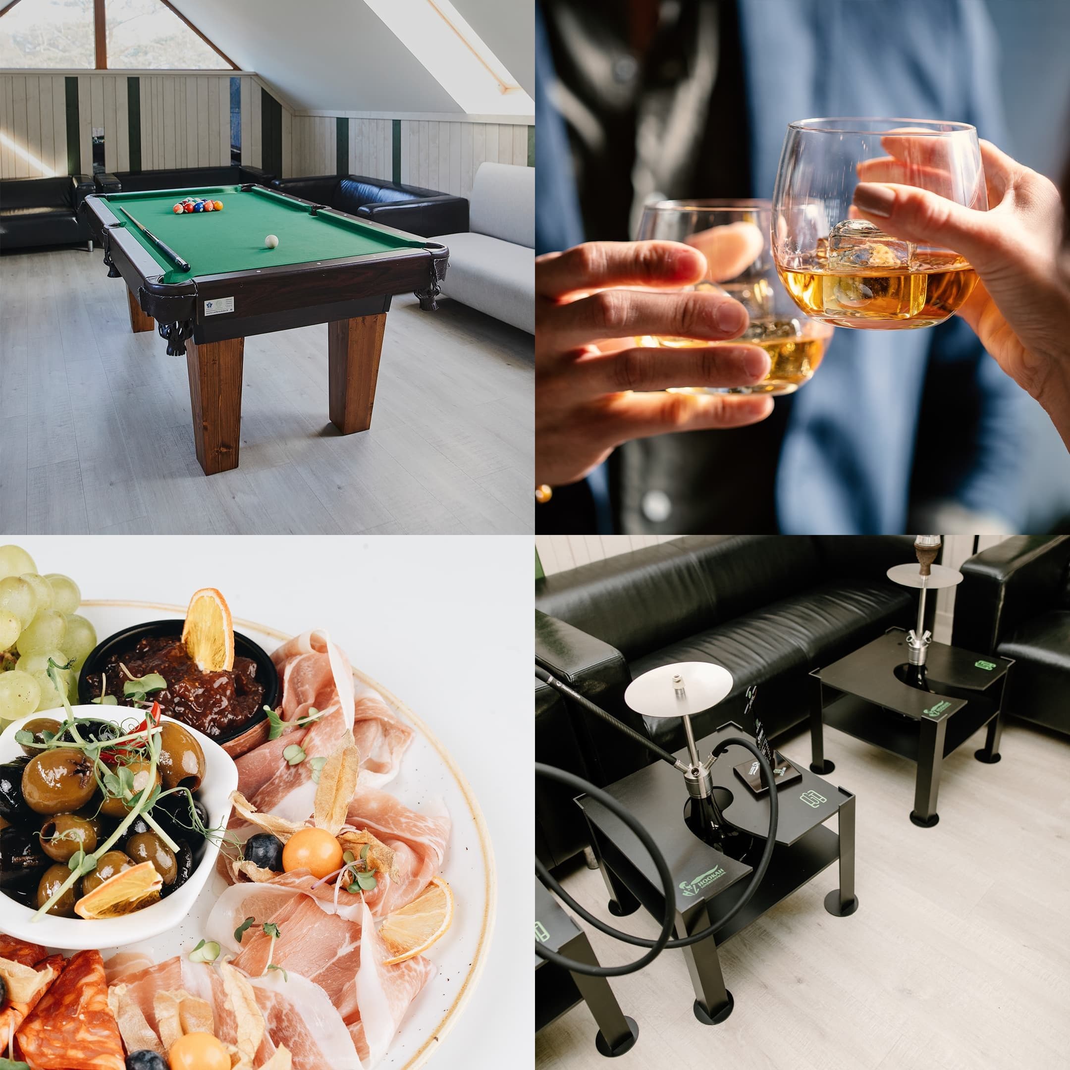 Kaljanai ir biliardas